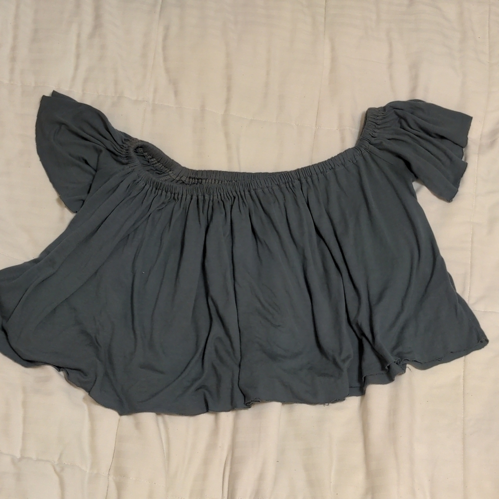 TRULY Madly Deeply elastic neck flowy top